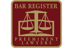 Bar Register Preeminent Lawyers - Badge